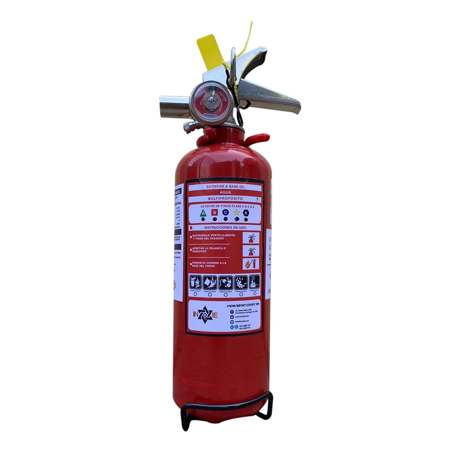 EXTINTOR PROFESIONAL EXPLORA COOPER DE 1L PARA FUEGO ABCDK, DS44